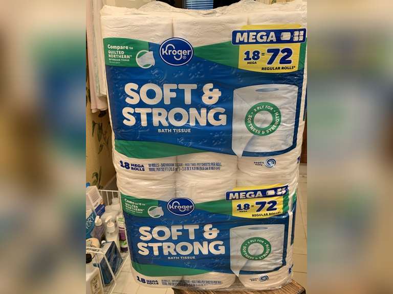 36 MEGA ROLLS TOILET PAPER - UP MASTER BATH image