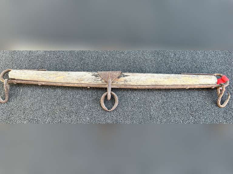 Antique Single tree yoke, see pictures for details. image