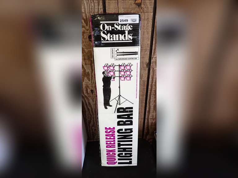 On-Stage Stands Quick Release Lighting Bar image