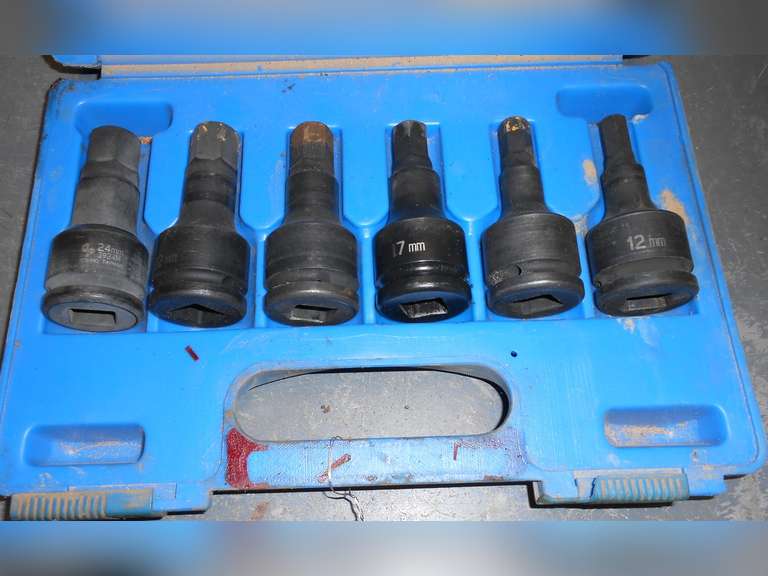 3/4" DRIVE IMPACT ALLEN SOCKETS (6) PCS image