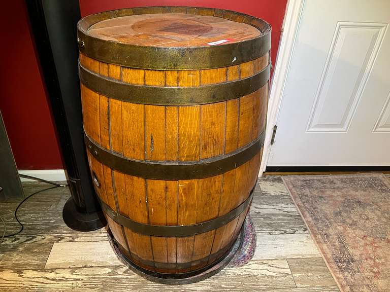 DEN… Vintage whiskey barrel from Ancient Age Distilling Company, see pictures for details. image