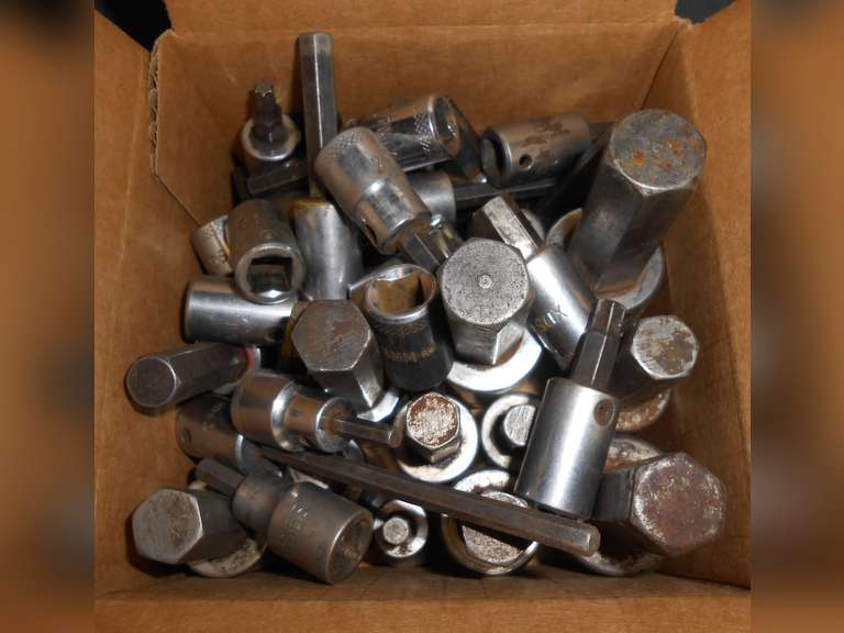 1/2" & 3/8" DRIVE ALLEN HEAD & STAR BIT SOCKETS (44) PCS image