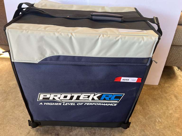 ProTek R/C P-8 1/8 Buggy Super Hauler Bag, with content, see pictures for details. image