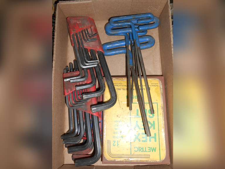 (3) EKLIND  & LAWSON ALLEN WRENCH SETS image