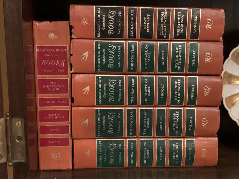 6 FIRST EDITION 1968 READER'S DIGEST BOOKS - DEN image