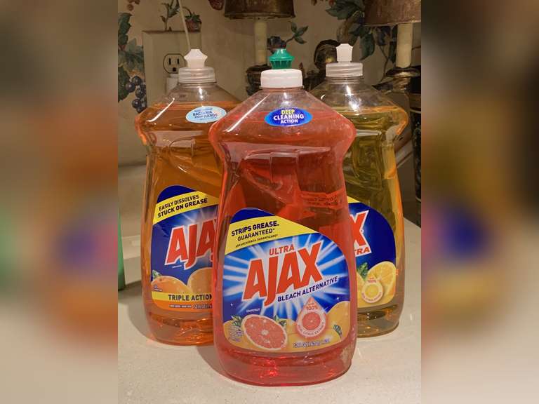 3 NEW BOTTLES OF AJAX (52 FL OZ EACH) - KITCHEN image