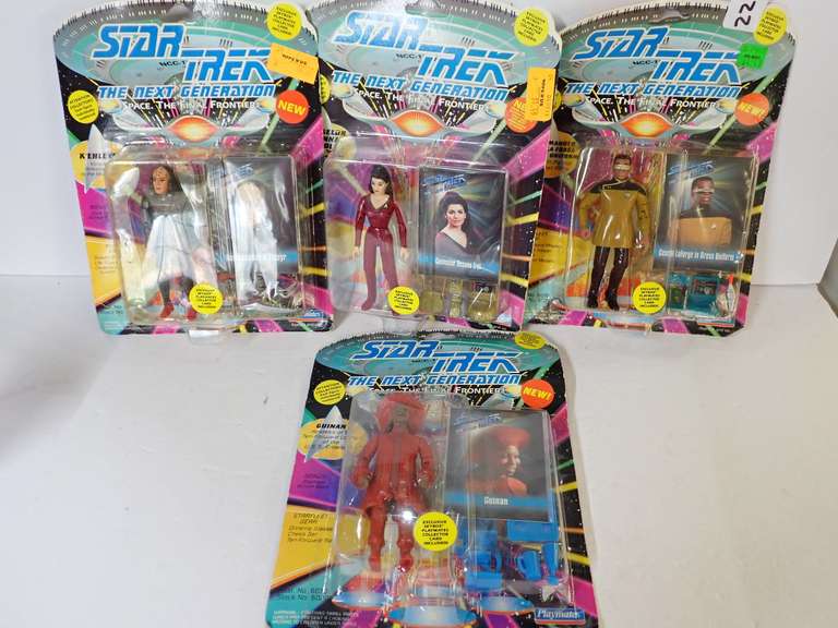 Factory Sealed Star Trek Action Figures image
