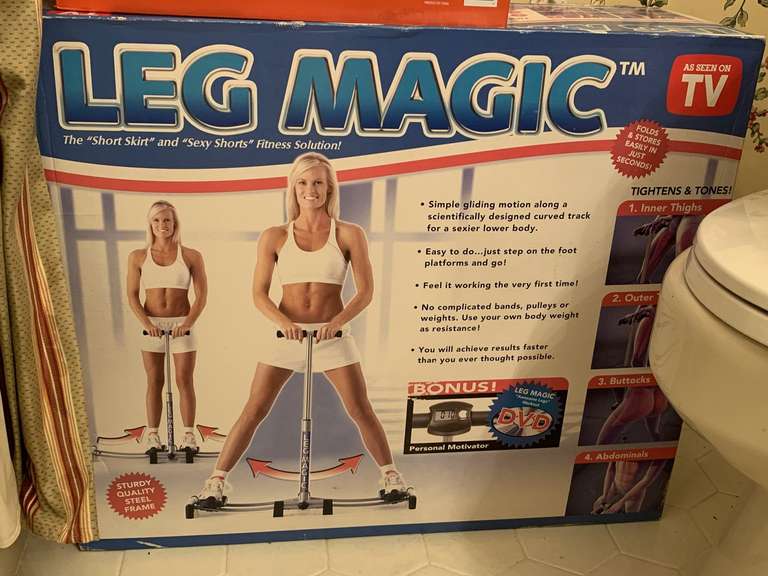NEW LEG MACHINE EXERCISE EQUIPMENT - UP HALL BATH image