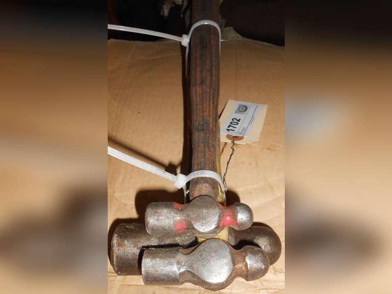 (3) BALL PEEN HAMMERS image