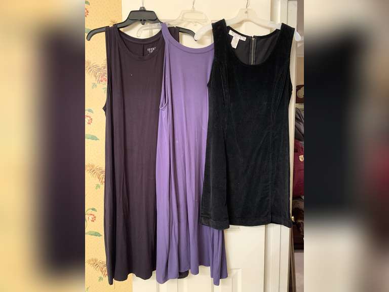 7 LADIES DRESSES (VARIOUS SIZES) - UP MASTER CLOSET 1 image