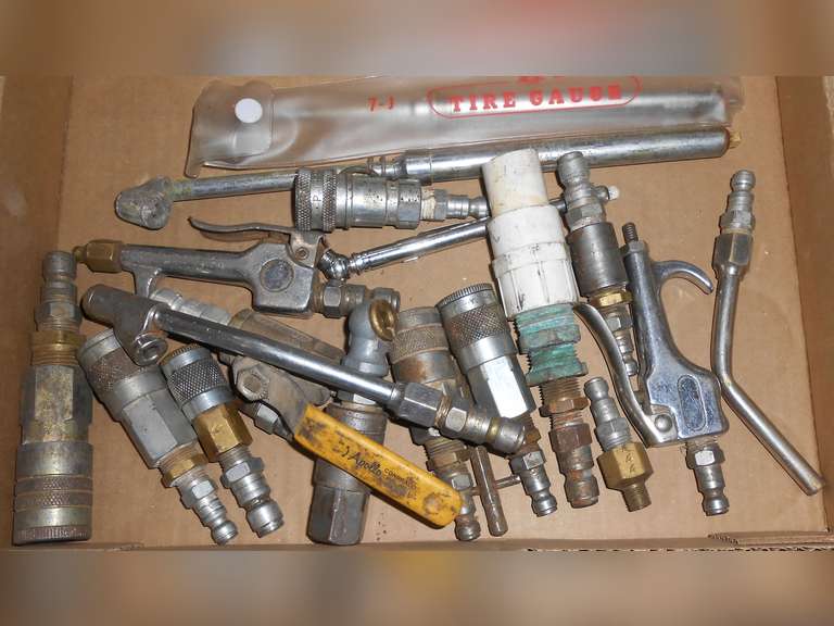 MISC AIR COUPLINGS, NOZZLES, TIRE PRESSURE GAUGES image