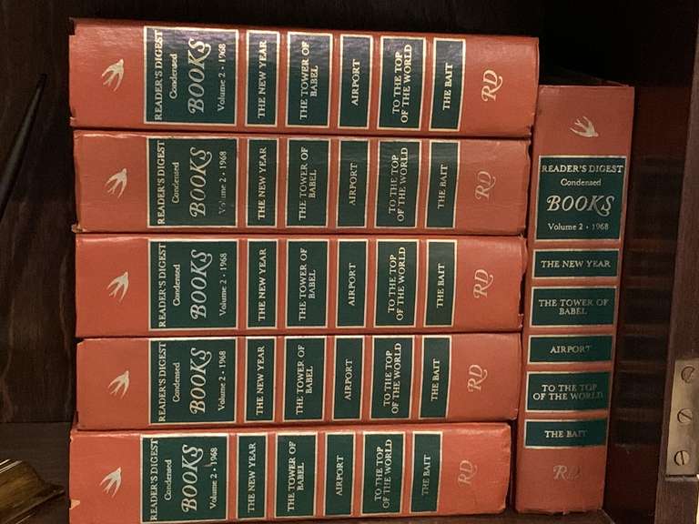6 FIRST EDITION 1968 READER'S DIGEST BOOKS - DEN image