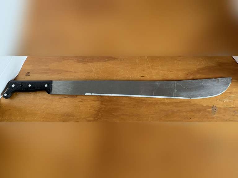 TRAMONTINA MACHETE 22" BLADE (MUST BE 18 TO PURCHASE) MADE IN BRAZIL - VERY SHARP - CHECKOUT image