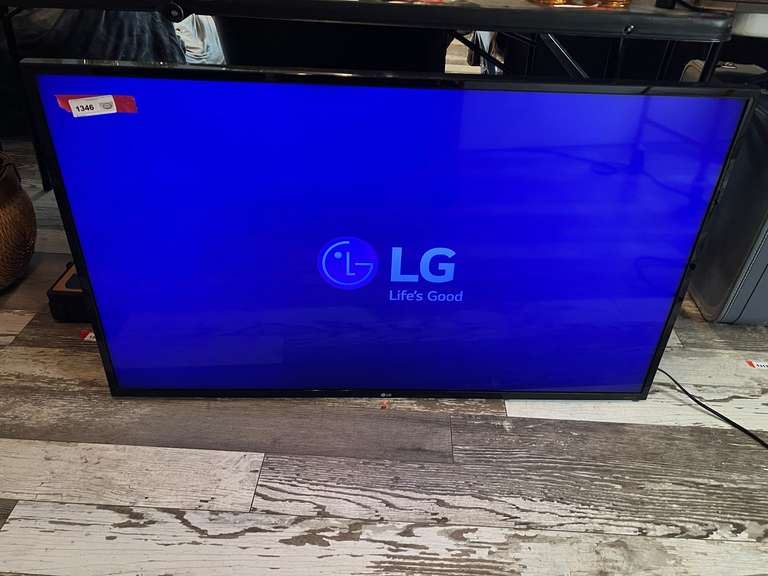 DEN… LG 49” television, does work, comes with a remote, see pictures for details. image