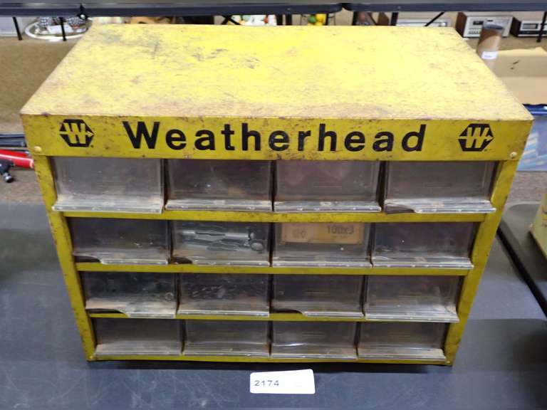 Weatherhead Parts Storage Cabinet with Contents image