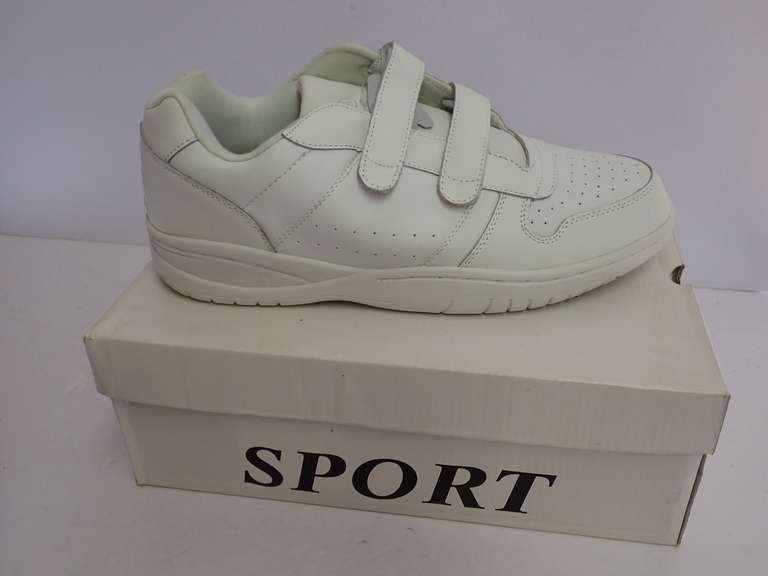 White Sport Shoes Size 13 image