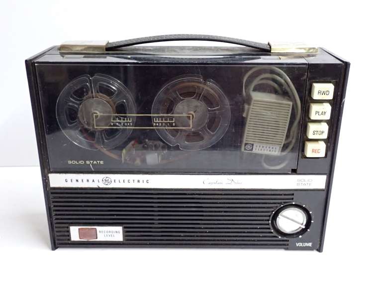 GE General Electric Reel to Reel Tape Recorder - Working Condition Unknown image