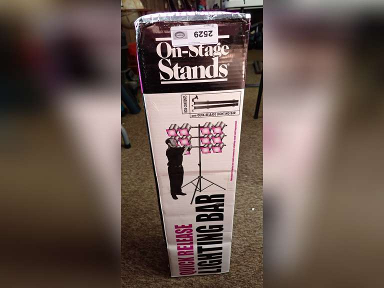 On-Stage Stands Quik-Release Lighting Bar image