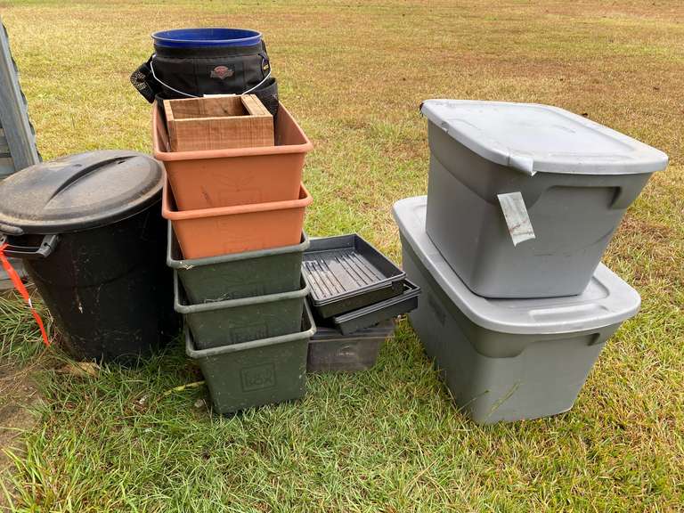 Totes, planters, and more. See pictures for details. image
