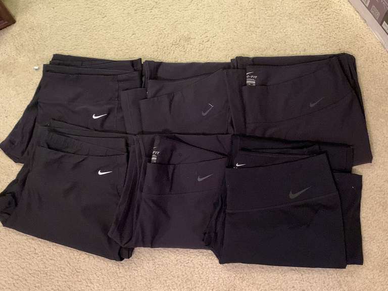 6 PAIR NIKE XL ATHLETIC PANTS - UP BED 1 image