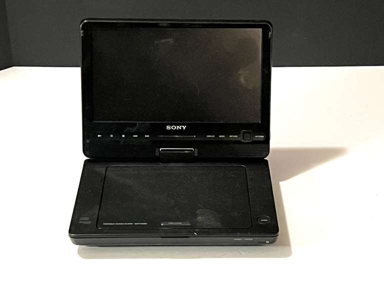 BR2… Sony portable CD/DVD player, no cord, working condition unknown, see pictures for details. image