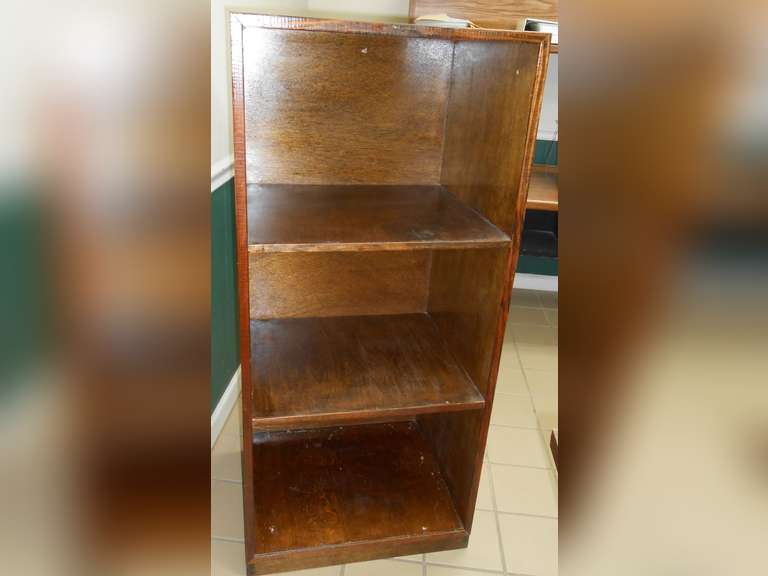 HOME MADE BOOK SHELF 49" H X 22" W X 18" D image