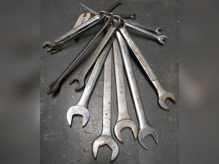 13 PC COMBO WRENCH SET 1/4" - 1" image