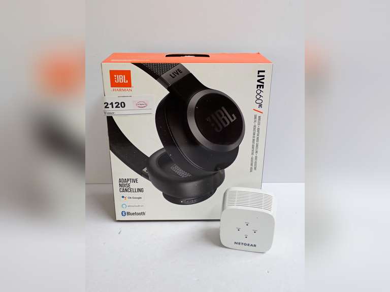 JBL LIVE 660NC Headphones with Netgear AC1200 WiFi Range Extender-1 speaker may be busted in JBL headphones image