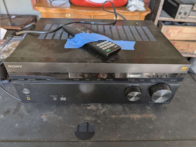 SONY MULTI-CHANNEL AV RECEIVER STR-DH550 WITH REMOTE image