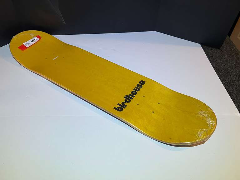 BR1…Skateboard,  needs wheels, see pictures for details. image