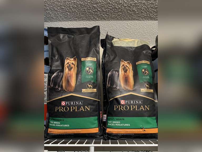 2 BAGS PURINA PRO PLAN (FOR TOY & MINI) DOGS 5 LBS EACH - UP MASTER CLOSET 2 image