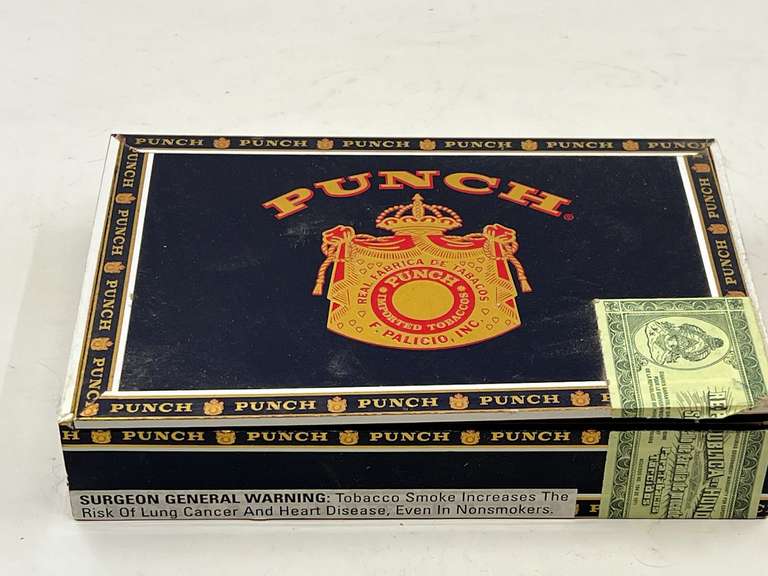 DEN… Punch cigar box, see pictures for details. image