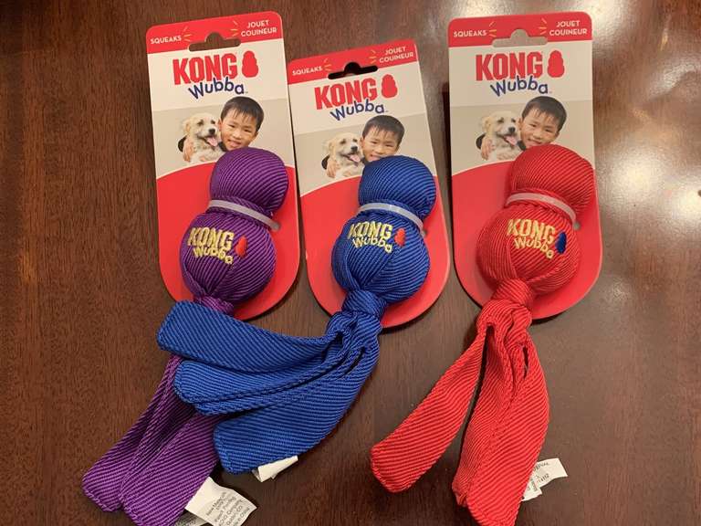3 NEW KONG DOG TOYS - FOYER image