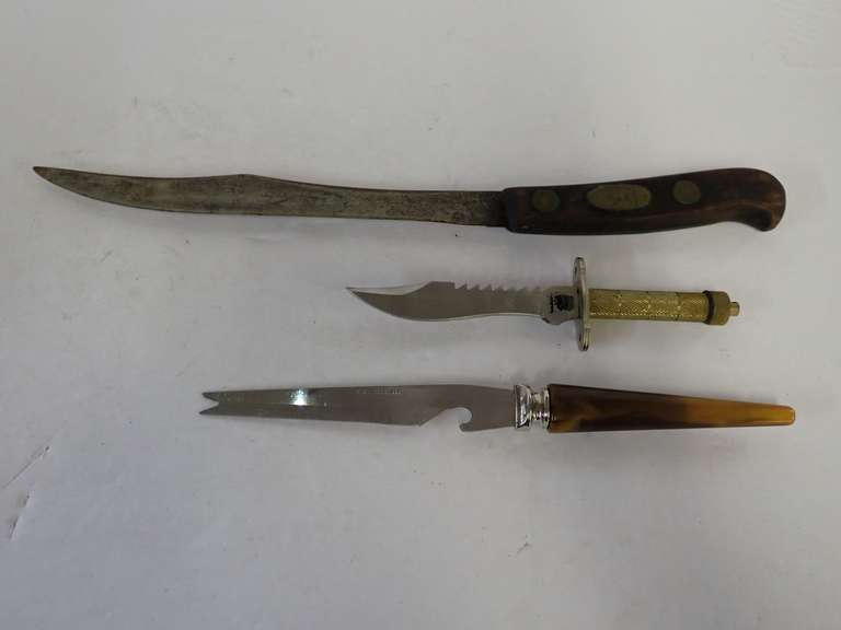 Collection of Three Assorted Knives image