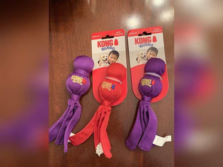 3 NEW KONG DOG TOYS - FOYER image
