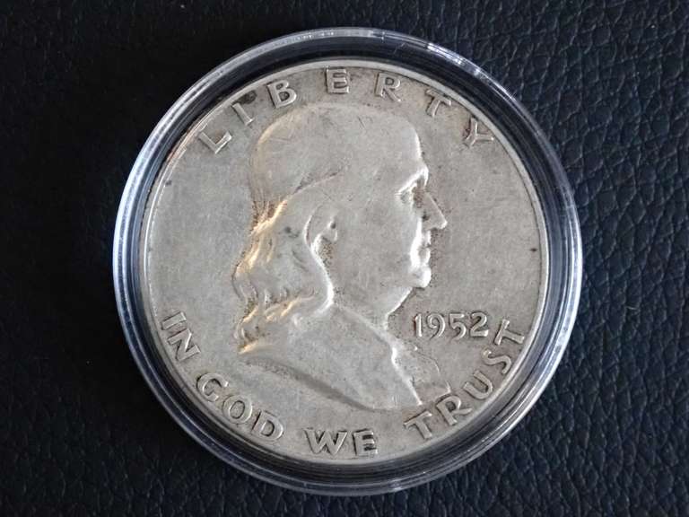 1952-S FRANKLIN HALF DOLLAR COIN
