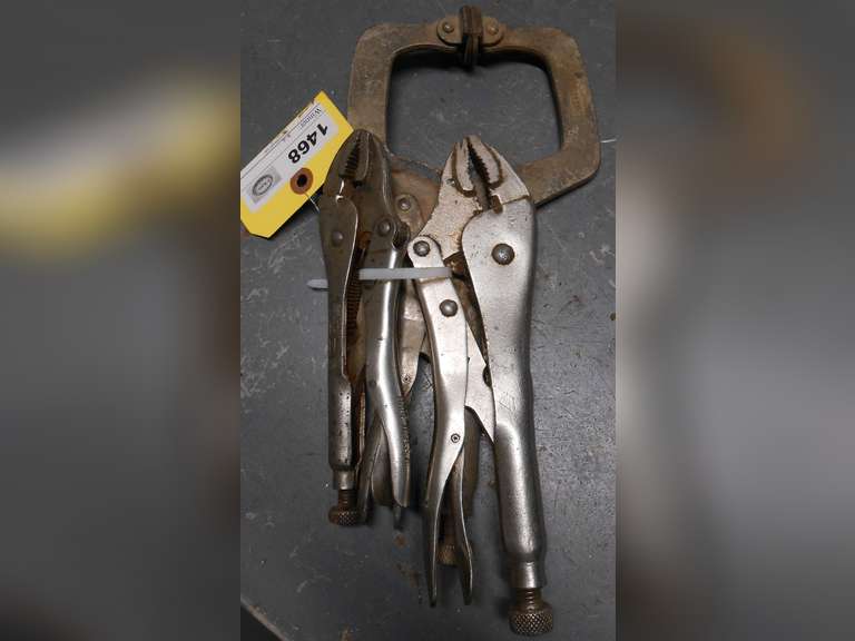 (3) ASSORTED VISE GRIPS image