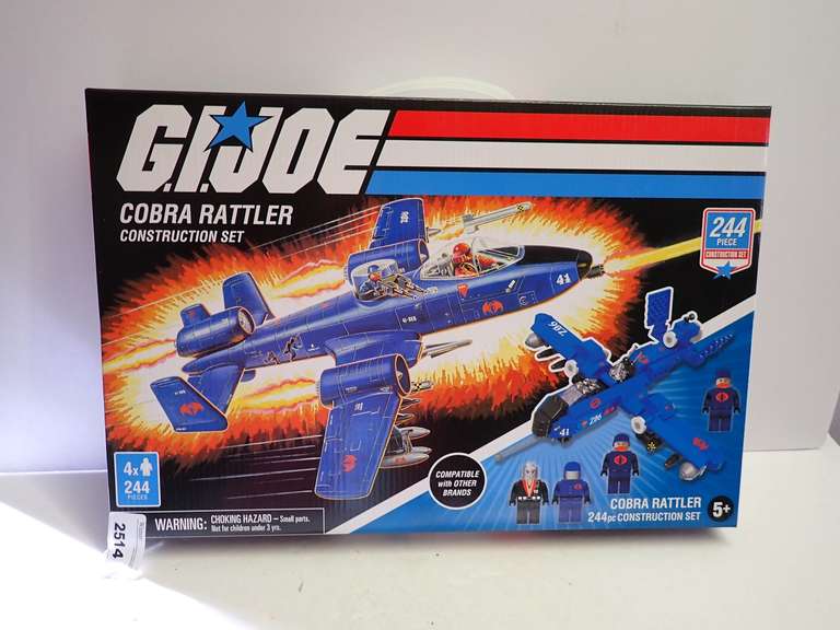 G.I. Joe Cobra Rattler Construction Set image