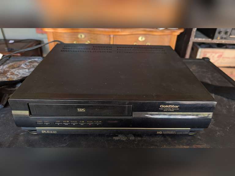 GOLD STAR VIDEO CASSETTE RECORDER GHV-4700M image