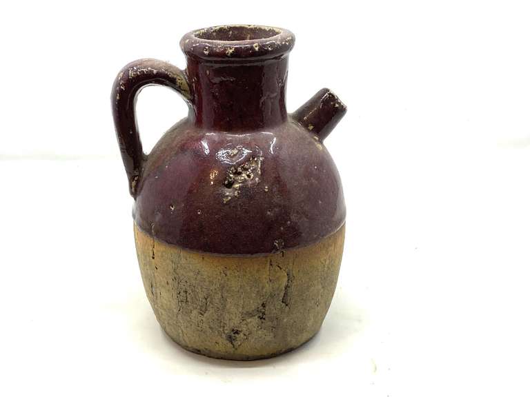 LR… Antique two tone water jug, see pictures for details. image