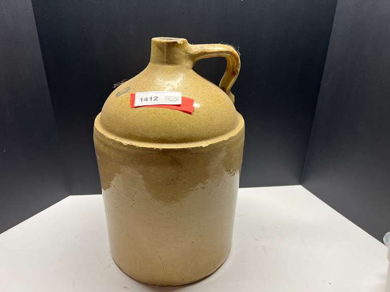 DEN… Vintage/antique 3 gallon whiskey jug, see pictures for details. image
