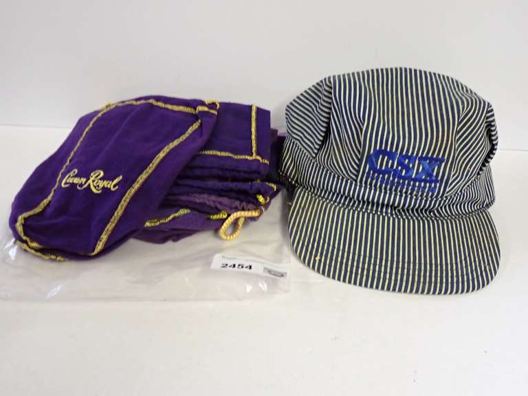 Crown Royal Bags and CSX Railroad Cap image