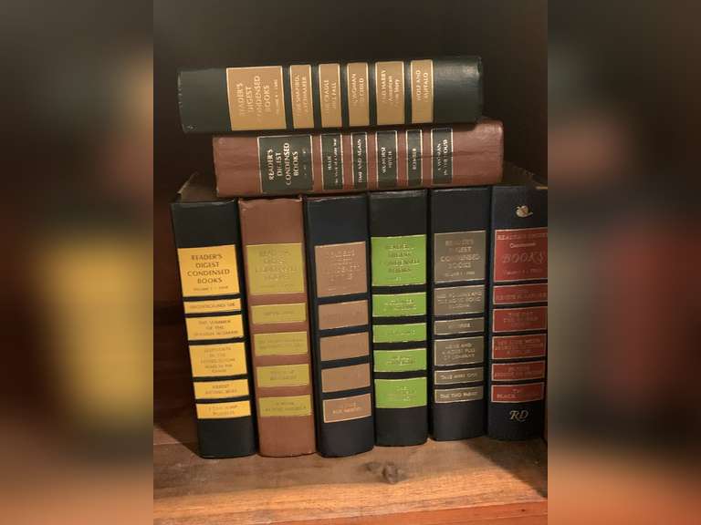 8 VINTAGE FIRST EDITION READER'S DIGEST HARDBACK BOOKS (VARIOUS YEARS) - DEN image