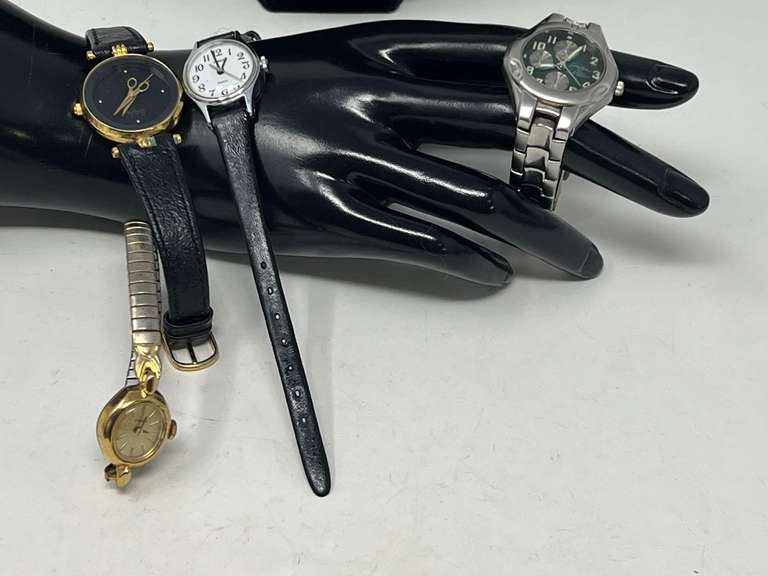 Ladies fashion estate watches to include Timex, Stylex, and more. See pictures for details. image