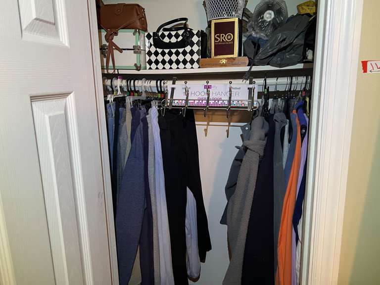 BR4… Closet lot marked 1603, includes all content of apparel and more. See pictures for details. image