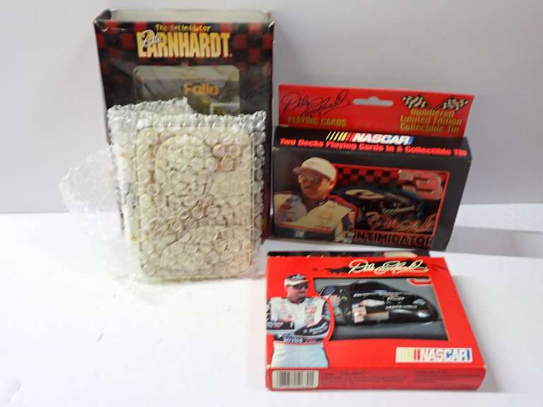 Dale Earnhardt NASCAR Playing Card Lot & More image
