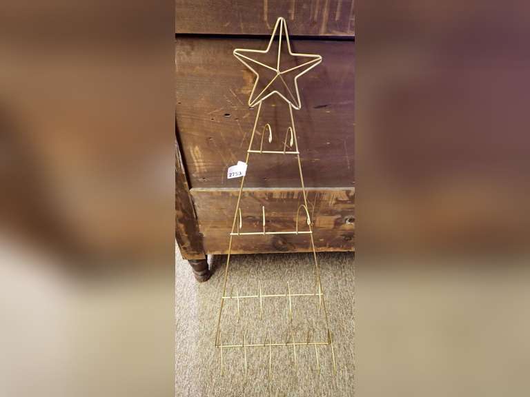 Metal Christmas Ornament Display Stand image
