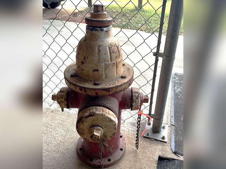 Fire hydrant. Has a 2002 date on it. Is heavy, bring help to load image