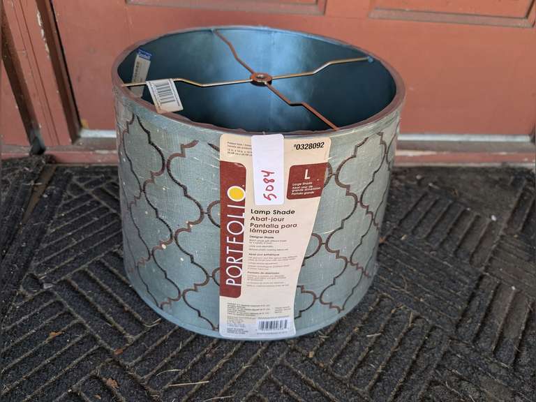 FACTORY SEALED PORTFOLIO LAMP SHADE image