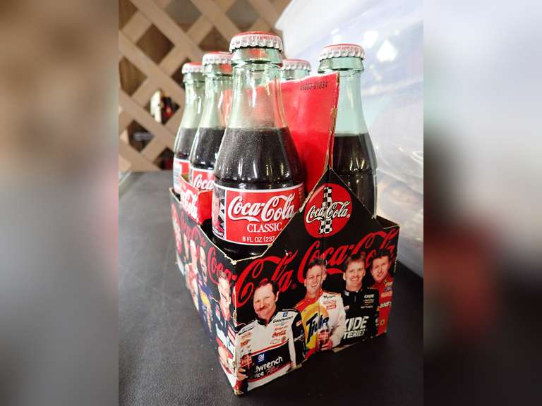 Coca-Cola Classic 8 oz Bottles- NASCAR Collector's Edition image